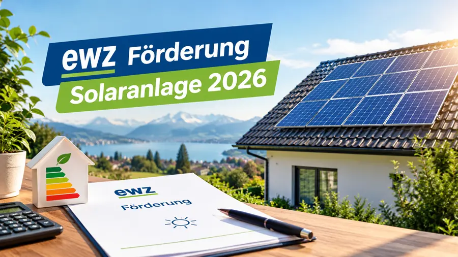 ewz Förderung Solaranlage - ewz Batteriespeicher Förderung - solaranlage-rechner